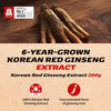 Korean Red Ginseng Extract Balance, Natural Energy Supplements for Men&Women, Boosts Immunity, Anti Aging, Blood Circulation, Improve Memory, 6-Year Korean Ginseng, 200g