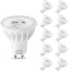 GU10 LED Bulbs Cool White 6000K, LEHASI 5.5W LED Spotlight 50W Halogen Equivalent, 500LM, Energy Saving Light Bulbs, 120° Beam Angle, Non Dimmable, Pack of 10