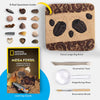 National Geographic Mega Fossil Dig Kit - Excavate 15 Genuine Prehistoric Fossils, Kids Fossil Kit, Educational Toys, Great Science Kit Gift for Girls and Boys (Amazon Exclusive)