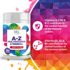 A-Z Multivitamin and Minerals 180 Tablets, Vitamins for Men's and Women's, 23 High Strength Vitamins and Minerals Including Iron, Zinc Vitamin C and More (180)