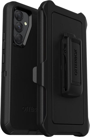 Defender Case for Samsung Galaxy A54 5G, Shockproof, Drop Proof, Ultra-Rugged, Protective Case, 4x Tested to Military Standard, Black, Non-Retail Packaging