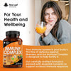 Vitamin D Tablets - Immune Booster Complex - Enriched with Immune System Vitamins C, D, B12, Zinc, Turmeric & Elderberry - Immune Support Made in The UK Immunity Booster by New Leaf 120 Tablets