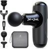 Mini Massage Gun,  Q2 Pocket-Sized Deep Tissue Massager Gun, Portable Percussion Muscle Massager Gun, Ultra Small & Quiet Muscle Massage Gun with Carry Case for On The Go Usage, Black