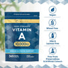 Vitamin A Tablets 10000 IU | 365 Count (1 Year Supply) | Vitamin A as Retinol Acetate | High Strength | Vegan and Vegatarian | by