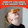 Sausage Roll Board Game | The Ultimate Challenge Game For Kids Teens and Adults | Individual or Team Competition & Silly Challenges | Easy Setup & Quick Play