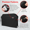 Heavy Duty BBQ Grill Cover for Outdoor Grill – Waterproof, Weather Resistant, UV & Fade Resistant with Adjustable Straps – Gas Grill Cover for Weber, Charbroil (147L x 61W x 122H cm)