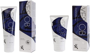 OB natural plant-oil based personal lubricant, 140ml & OB organic plant-oil natural personal lubricant, 80ml