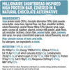 Protein Power Bar Millionaire Shortbread - Plant Based - Gluten Free - Vegan Snack - 55g x 16 Bars