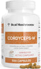 Cordyceps Capsules - Performance Supplement with Organic Cordyceps Mushroom Extract for Energy & Immune Support - Vegan Cordyceps Mushroom Supplement, Non-GMO, 300 Caps