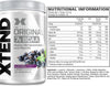 XTEND Original BCAA Powder Blackcurrant 30 Servings | 7g BCAAs Per Serving | Sugar Free Branched Chain Amino Acids and Electrolytes Powder for Post Workout Muscle Recovery and Hydration