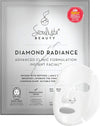 Advanced Clinic Formulation Diamond Radiance Instant Facial – Anti-Ageing Treatment With Peptides, Vitamin C, Niacinamide - Dermatologist Created Korean Skin Care - Award Winning