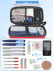 Insulin Travel Case with Temperature Display - Large Capacity Insulin Pen Case with 2 Big Ice Packs for Diabetes Supplies, Insulin Case by  (Red)