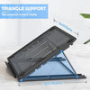 "Ultimate Ergonomic Laptop Stand: Foldable, Portable, and Ventilated - Perfect for Work and Play!"