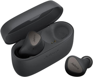 Elite 4 Wireless Earbuds, Active Noise Cancelling, Discreet and Comfortable Bluetooth Earphones with Spotify Tap Playback, Google Fast Pair, Microsoft Swift Pair and Multipoint - Dark Grey