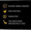 Protein Chunks 6 x 55 g Snacks, Dog Treats Chicken with high Protein, Grain-free