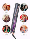 Hair Straighteners and Curlers 2 in 1 - Twist Flat Curling Iron Pro Multi-Styler for Curl/Wave/Straighten Hair