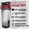 2.0 Vortex Blender Shaker Bottle Upto 828 ml | No Blending Ball or Whisk | USA Made | Portable Pre Workout Whey Protein Drink Shaker Cup | Mixes Cocktails Smoothies Shakes | Top Rack Safe