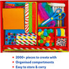 Ultimate Art & Craft Activity Kit, 2000+ Pieces, Art & Craft Supplies, DIY Creative Activity, Step-by-Step Guide, Christmas Gifts for Girls & Boys Ages 6, 7, 8, 9, 10, 11, 12, 13