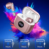 Wireless Earbuds, Bluetooth 5.3 Headphones in Ear with 4 ENC Noise Cancelling Mic, Bluetooth Earbuds 40H Playtime, HiFi Stereo Deep Bass Wireless Earphones IP7 Waterproof, USB-C Fast Charge, Pink Gold