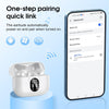 Wireless Earbuds, Wireless Headphones Bluetooth 5.3 Headphones In Ear with 4 ENC Noise Cancelling Mic, New 40H Bluetooth Earphones Mini Deep Bass Stereo Ear Buds, IP7 Waterproof, LED Display