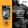 Mass Protein Powder – 5.04kg – Serious Mass Gainer – High Calorie, Weight Gain Supplement – 61g of Protein, 18 Servings, 1000+ Calories Shake, Supports Muscle Growth (Salted Caramel, 5kg)