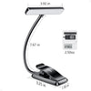 19 LED Book Light, Reading Light Book Lamp for Reading at Night with Memory Function, 3 Eye-Protecting Modes -Stepless Dimming, Long Battery Life, 360° Flexible Book Light for Bed,Tablet