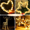 Battery Fairy Lights - 4 Pack, 10m 100 Led Copper Wire Fairy Lights, 8 Modes Remote Control Timer, Waterproof String Lights Battery Operated, Christmas Decoration Indoor Outdoor. (Warm White, 33ft)