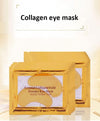 10 Pair Crystal Collagen 24k Gold Under Eye Gel Pad Face Mask Anti Aging Wrinkle Gel Under Eye Patches, Vegan Cruelty-Free Self Care