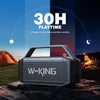 Bluetooth Speaker, 80W PEAK IPX6 Waterproof Loud Portable Bluetooth Speaker Wireless with 2 Full-Range Drivers/Rich Bass,2 Pairing/30H/U-Disk/TF Card/AUX/EQ, Party Boombox Outdoor Large Speaker