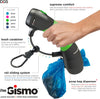 I'm Gismo Expandable Leash Handle System with Smooth and Sanitary Poop Bag Dispenser and Patented Rail System for Smoother and Safer Dog Walking Midnight Blue