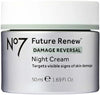 No7 Future Renew™ Damage Reversal Night Cream 50ml Anti-Aging & Hydrating Formula for Dry & Uneven Skin Tone Premium Night Repair Cream for Radiant Skin