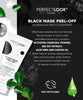 Peel Off Face Masks for Blackhead Remover and Acne Scar Treatment - Organic Skincare Solution for Unclogging Pores, Controlling Excess Oil and Revitalizing Complexion with Activated Bamboo Charcoal