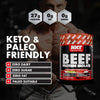 NXT Beef Protein Isolate 540g - High Protein Powder in Natural Amino Acids - Paleo, Keto Friendly - Dairy and Gluten Free | 540g (Strawberry & Lime)