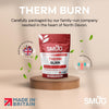 Therm Burn Capsules - High Strength Fat Burner and Weight Loss Pills - Includes Caffeine, Green Tea, L-Carnitine and Guarana Extract - Made in Britain