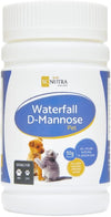 Waterfall D-Mannose Pet - Natural Product for Feline Cystitis & Canine UTIs - Suitable for Cats, Dogs & most Household Pets - SC Nutra ()