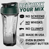 2.0 Vortex Blender Shaker Bottle Upto 828 ml | No Blending Ball or Whisk | USA Made | Portable Pre Workout Whey Protein Drink Shaker Cup | Mixes Cocktails Smoothies Shakes | Top Rack Safe