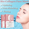 Collagen Mask - Deep Bio Collagen Face Mask - Anti Wrinkle Mask - Hydrating Face Masks - Collagen Treatment Beauty for Firming, Bri_ghtening, Anti-Aging Repair, Korean Face Mask (5Pcs)