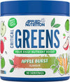 Critical Greens - Super Greens Powder, Boost Your Immune System with Superfood Nutrients, Vegan (150g - 30 Servings) (Apple Burst)