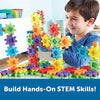 Gears Gears Gears, Deluxe Beginners Building Set, 100 Pieces, STEM Construction Toy for Kids, Develops Fine Motor Skills, Gifts for Boys & Girls Aged 3 4 5