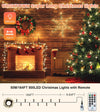 Fairy Lights Plug in Waterproof, 50M 500LED Long Christmas Tree Lights, Christmas Lights Outdoor with Remote/4 Brightness/8 Modes/Timer, Fairy Lights Mains Powered for Bedroom/Party/Xmas Decorations