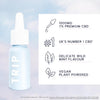 Oil 1000 mg (Strong - High Strength): Wild Mint CBD Drops (15 ml) | Vegan, Gluten Free, No-THC Flavoured CBD Oil Blended with MCT Coconut Oil| Feel Less Stress, Sleep & Anxiety Relief