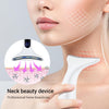 Face Massager，2024 New Upgrade Skin Tightening Anti-Wrinkle Beauty Toning Device，with 45±5°C Heat and 4 Massage Modes for SkinTightening & Neck Lifting EMS Massage Face Toning Firming for Women (White