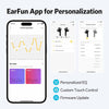 Wireless Earbuds, [What Hi-Fi Awards] Air Bluetooth In-Ear Headphones with 4 Mics ENC, Sweatshield™ IPX7 Waterproof, Clear Sound, Deep Bass, Wireless Charge, Game Mode, App Customize EQ, 35H