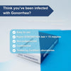 Gonorrhea Quick Self Test Kit | for Men and Women | Anonymous - Safe - Fast | Easy to use | Awarded with 99% Accuracy