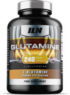 Glutamine - 3000mg L Glutamine Per Serving - Enhanced with D3 & B12 - Vegan and Vegetarian L-Glutamine (240 Capsules - 40 Servings)