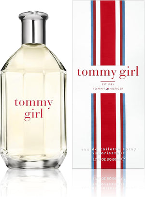 – Tommy Girl Eau de Toilette 50 ml – Perfume for Women – Very Fresh Floral Fragrance with Fruity Notes – Transparent Glass Bottle