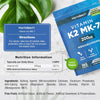 Vitamin K2 MK7 200ug | 365 Vegan Tablets | High Strength Menaquinone MK-7 | Supports Bone Health | No Artificial Preservatives | by