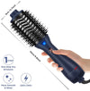 One-Step Hair Dryer Brush,  Blow Dry Hair Brush, 4 in 1 Hot Brushes for Hair Styling, Drying, Volumizing, Straighten, Negative Ion Care Hot Air Brush, 1000Watt, Blue