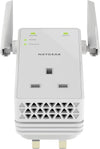 11AC 1200 Mbps Dual Band Gigabit 802.11ac (300 Mbps + 900 Mbps) Wi-Fi Range Extender with External Antennas, UK Plug and Extra Power Outlet (Wi-Fi Booster) (EX6130-100UKS), White