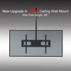 Ceiling TV Mount Bracket - Tilt & Swivel Ceiling Mount for 32-70 inch LED LCD HDTV - Supports up to 110 lbs - VESA 600x400mm